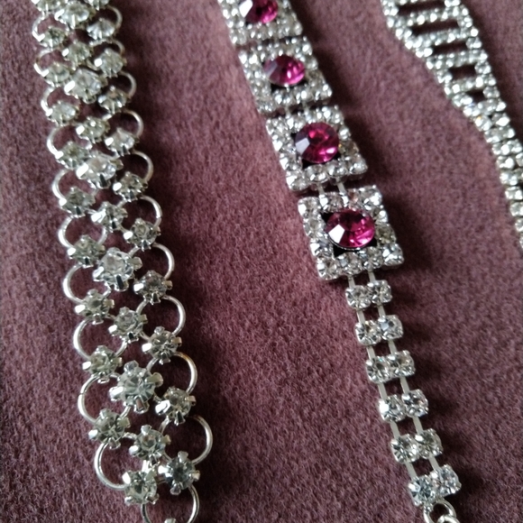 Lot of 4 crystal bracelets - Picture 5 of 5